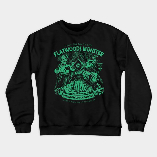 Flatwoods Monster Crewneck Sweatshirt by heartattackjack